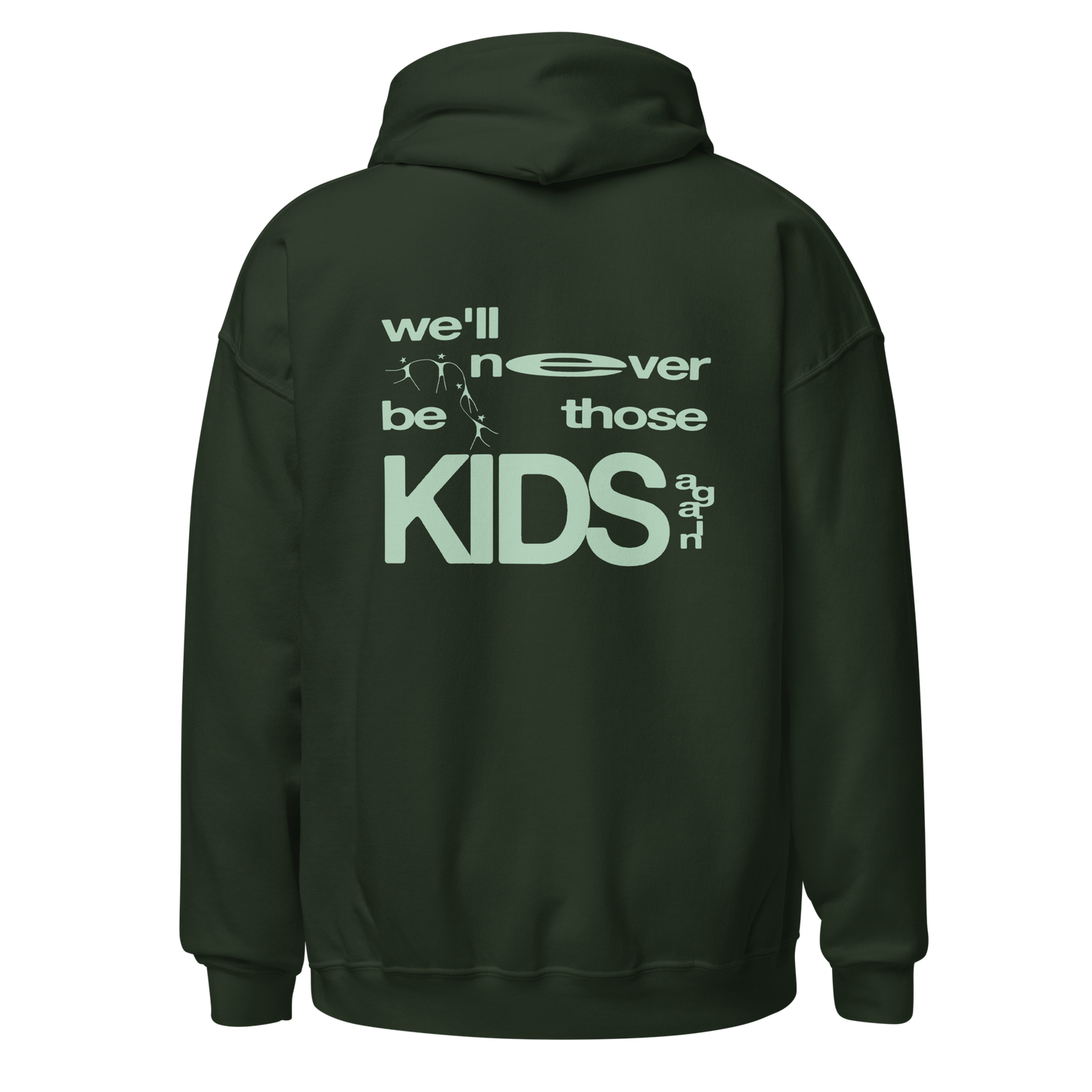 Forest Green Ivy Hoodie