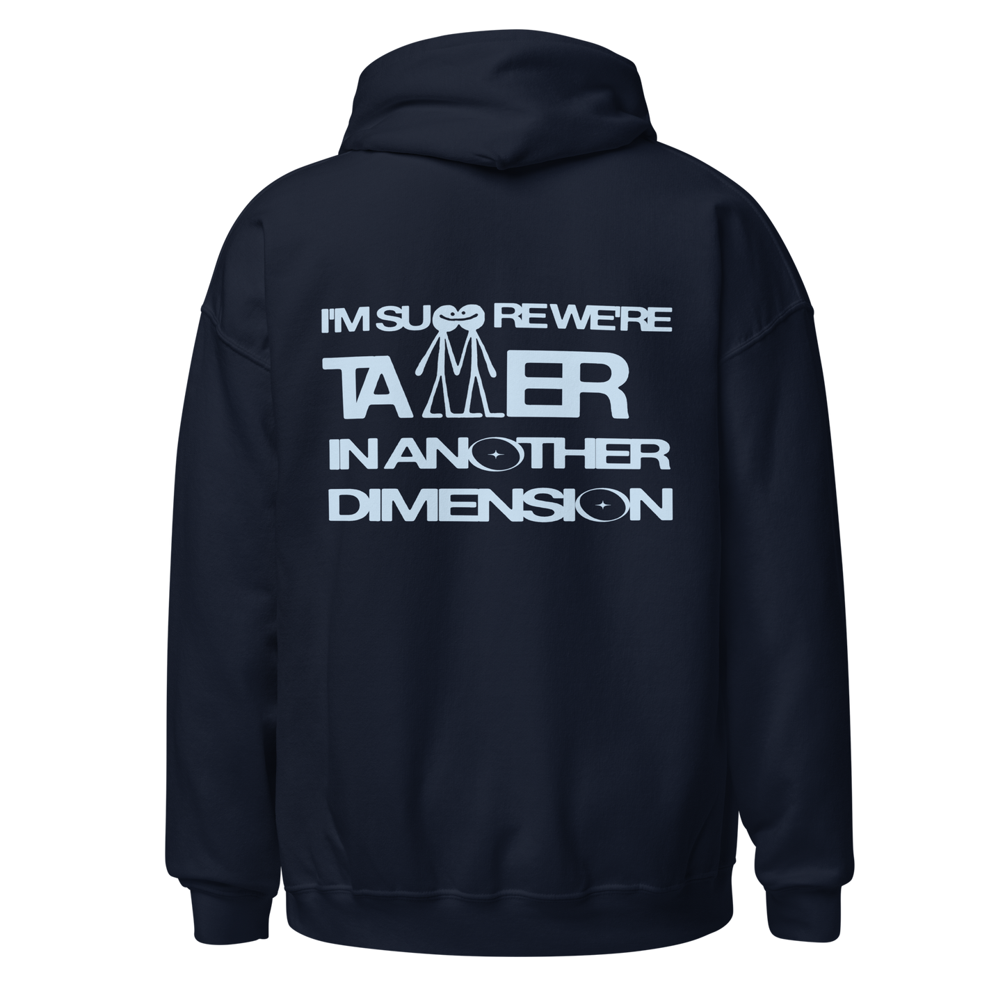 Navy Blue White Ferrari Hoodie